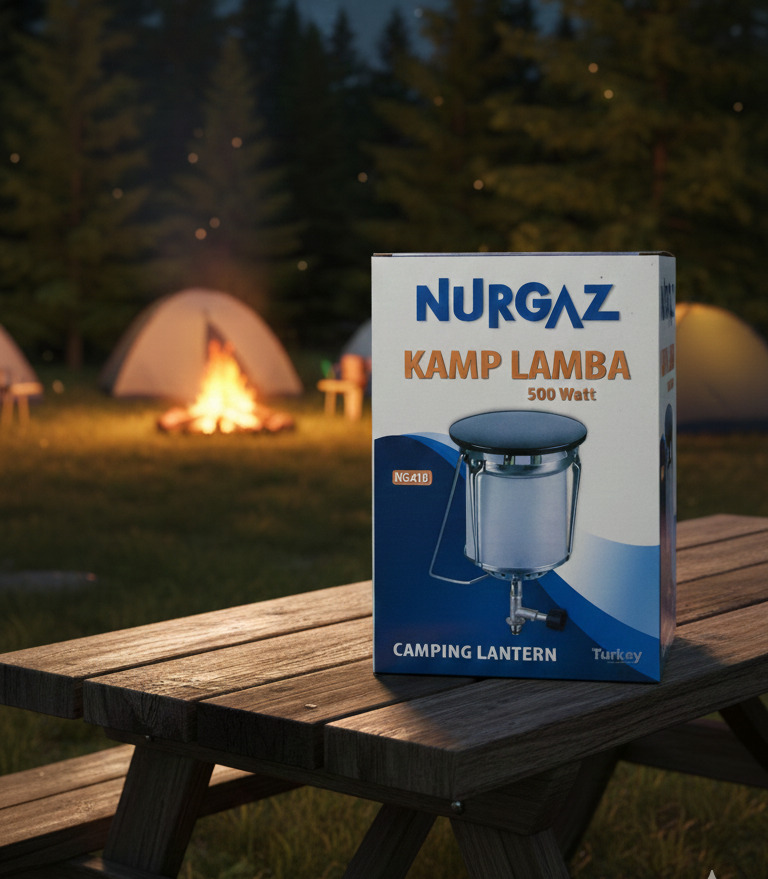 Nurgaz 500 Watt Kamp Lambası 